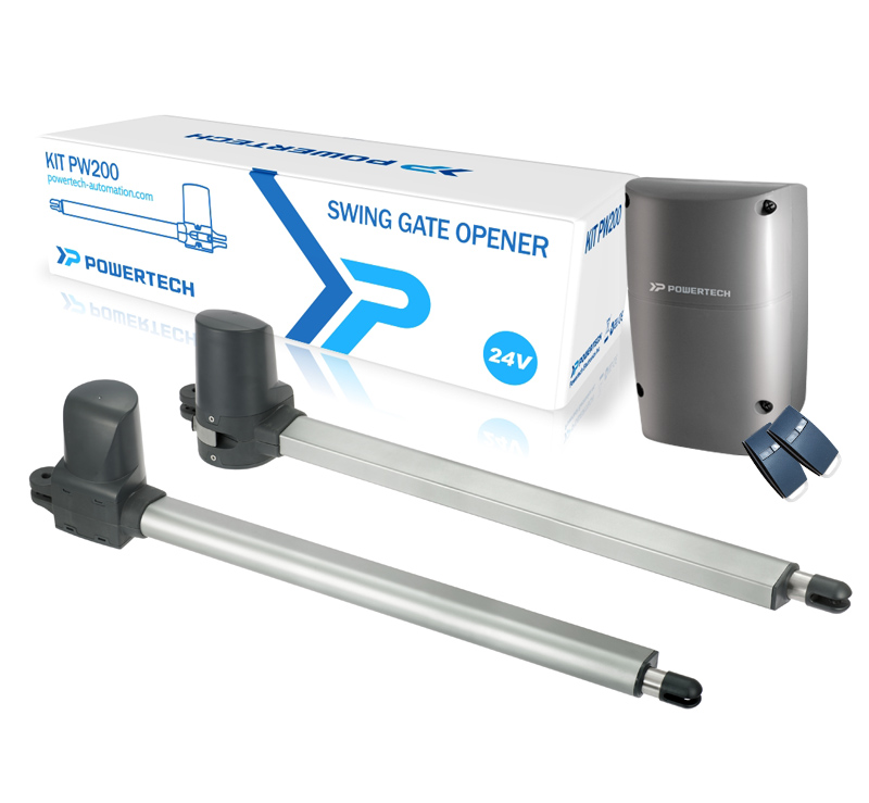 Kit automatizare porti batante Powertech PW200